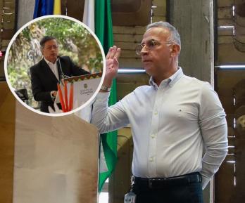 Petro pide investigar a secretario de seguridad de Antioquia. / Fotos: Presidencia y Gob de Antioquia.
