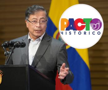 Petro sobre el Pacto Histórico. / Fotos: Presidencia y Pacto.