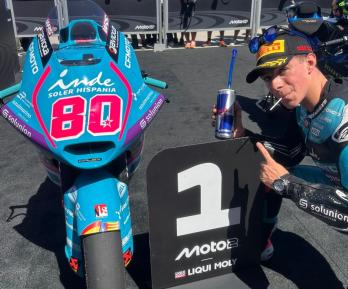 David Alonso. / Foto: Aspar Team.