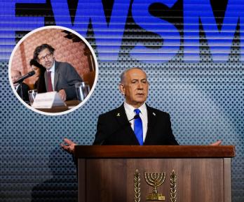 Acusaciones a Benjamín Netanyahu. / Fotos: Cancillería Colombia y AFP.