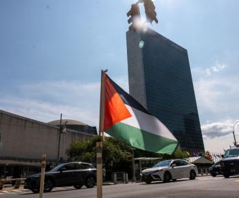 Bandera de Palestina.