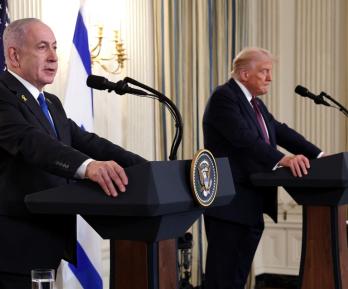 Trump y Netanyahu.