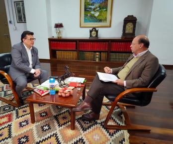 Hollman Morris y Germán Ávila