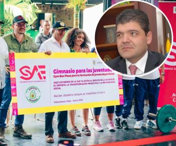 Juan Diego Gómez, expresidente del Senado entre el 2021 y 2022, del partido Conservador