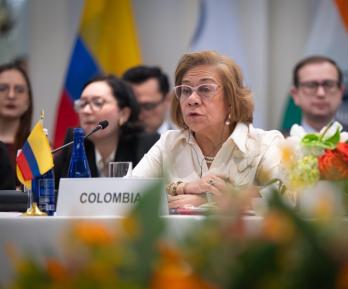 Canciller Rosa Villavicencio. / Foto: Cancillería.