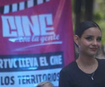 Cine con la cine. / Foto: RTVC.