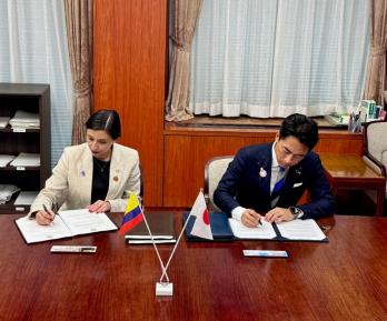 Memorando de cooperación entre Colombia y Japón. / Foto: X MinAgricultura.