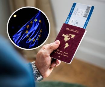 Nuevo sistema para entrar a Europa. / Fotos: Freepik y AFP.