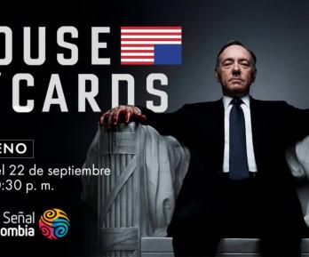 Pieza gráfica House of Cards.