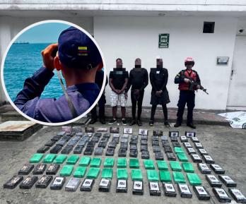 Logros contra el narcotráfico. / Fotos: Armada Nacional.