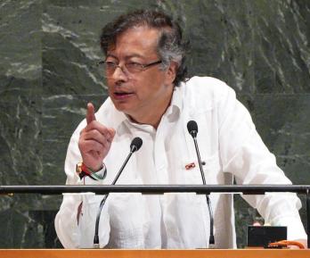 Presidente Petro sobre justicia para Gaza. / Foto: Presidencia.