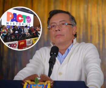 Petro sobre el Pacto Histórico. / Fotos: Pacto Histórico y Presidencia.