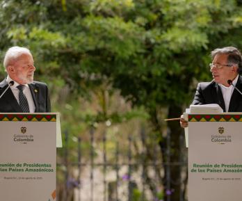 Petro viaja a Brasil sobre la declaratoria de Belém. / Foto: Presidencia.