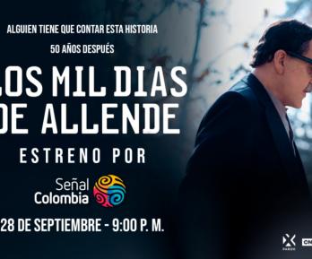 Serie los mil días de Allende. / Foto: RTVC.