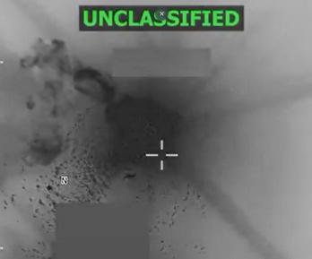 Bombardeo en el Caribe.