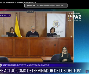 Leonor Oviedo defiende legalidad de interceptaciones en caso Uribe