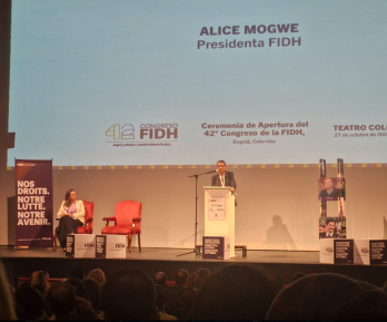 Foro de Derechos Humanos, organizado por la FIDH, denuncia que el colonialismo sigue vivo con el genocidio en Palestina como ejemplo