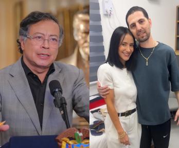 Elkana Bohbot. / Foto: X Gustavo Petro.