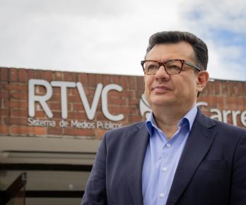 Amenazas contra equipo de RTVC. / Foto: RTVC.