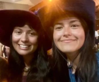 Luna Barreto y Manuela Bedoya. / Foto: Redes sociales.