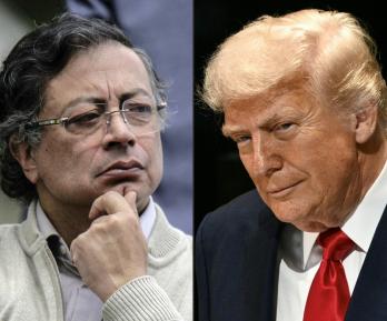 Petro le responde a Trump. / Foto: AFP.