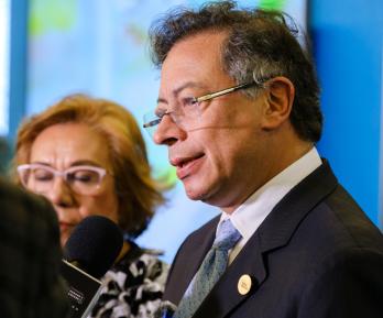 Petro sobre el alto al fuego en Gaza. / Foto: Presidencia.