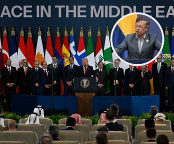 Petro sobre acuerdo de paz en Gaza. / Foto: AFP.