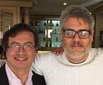 Presidente Petro y Daniel Kovalik. / Foto: X Daniel Kovalik.