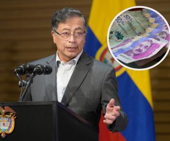 Petro sobre deuda externa. / Fotos: Presidencia y Pixabay.