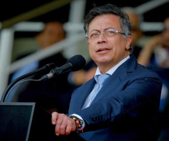 Petro sobre el oro colombiano. / Foto: Presidencia.