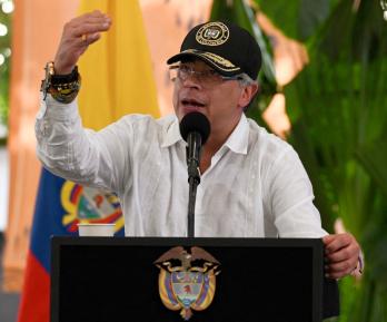 Presidente sobre el CNE y Pacto Histórico. / Foto: AFP.