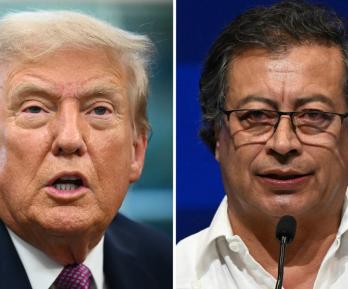 Petro le responde a Trump. / Foto: AFP.