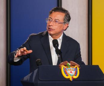 Petro sobre uso de fuerza. / Foto: Presidencia.