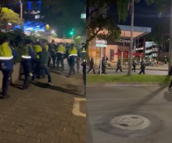 Protestas en Medellín. / Fotos: Captura de video.