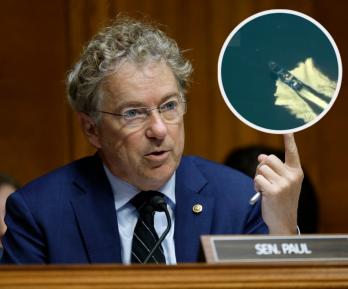 Senador Rand Paul sobre bombardeos. / Fotos: AFP.