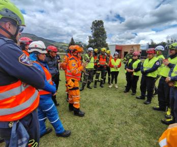 Simulacro Nacional de Respuesta a Emergencias 2024 UNGRD. / Foto: UNGRD.