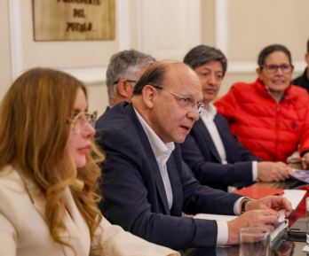 reunión de trabajo, Ministro de Hacienda, Germán Ávila