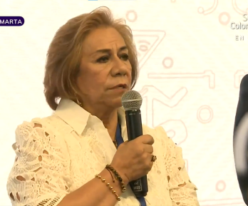 Rosa Villavicencio cuestionó el fotomontaje y reafirmó el compromiso de Colombia con el respeto al derecho internacional y la solución dialogada de conflictos. 