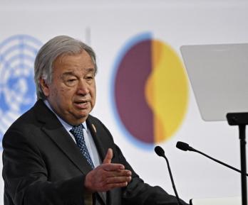 "Hemos fracasado" en el objetivo de limitar calentamiento a 1,5°C, dice jefe de la ONU en la COP30