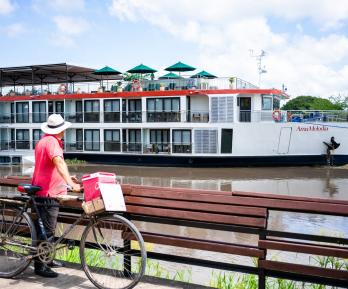 La operación del crucero, apoyada por entidades del Gobierno, impulsa empleo y desarrollo comunitario en municipios del Caribe colombiano como Mompox, Usiacurí y Magangué, a través del Río Magdalena. 