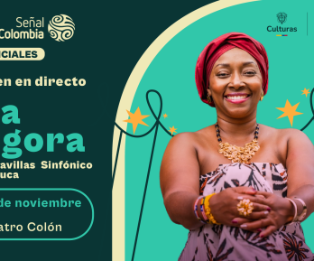 No se pierda la voz del Pacífico, Nidia Góngora, junto a la orquesta sinfónica nacional en directo por Señal Colombia 
