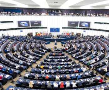 Parlamento Europeo en Bruselas