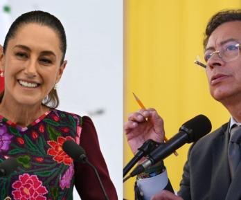 Presidente Petro se solidariza con Sheinbaum tras ruptura diplomática entre Perú y México por caso de asilo