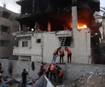Ataques de Israel al sur del Líbano. / Foto: AFP.