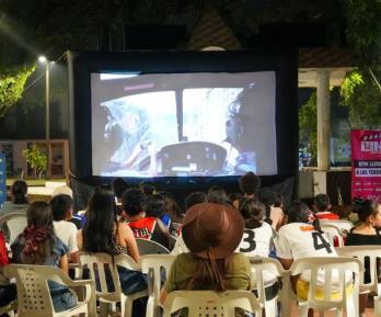 Cine con la Gente en Arauca. / Foto: RTVC.