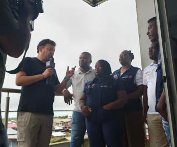 RTVC cumple con las emisoras de paz. / Foto: X Hollman Morris.