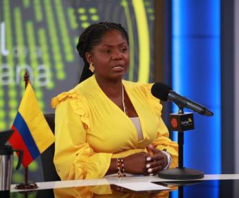 Vicepresidenta Francia Márquez rechaza sanción del CNE