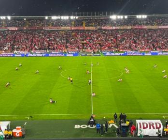 Protesta de jugadores. / Foto: X Dianarin. 