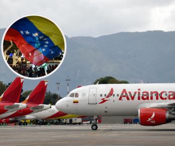 Aerolíneas en Venezuela. / Fotos: AFP.