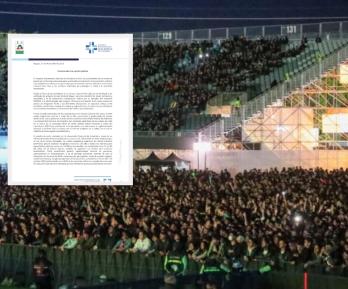 Exceso de ruido en el Vive Claro. / Fotos: Alcaldía y HUN.